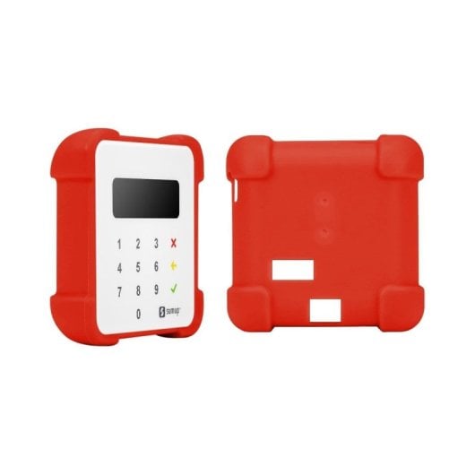 Funda protectora POS Mobilis 058013 SumUp Air Rojo 34g esquinas reforzadas