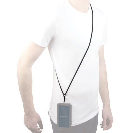 Mobilis Cordón Colgante Universal Negro para Smartphone