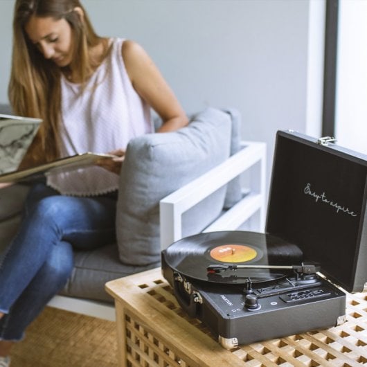 Giradischi Bluetooth Prixton VC400 nero
