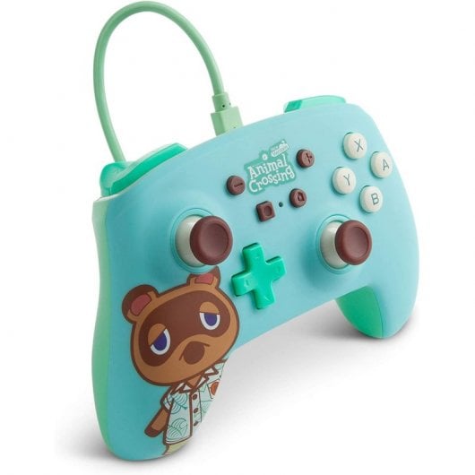 Alimenta un controller cablato Animal Crossing Tom Nook Edition per Nintendo Switch