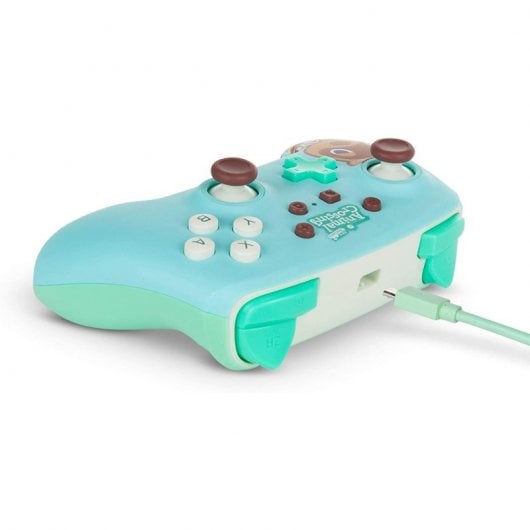 Alimenta un controller cablato Animal Crossing Tom Nook Edition per Nintendo Switch