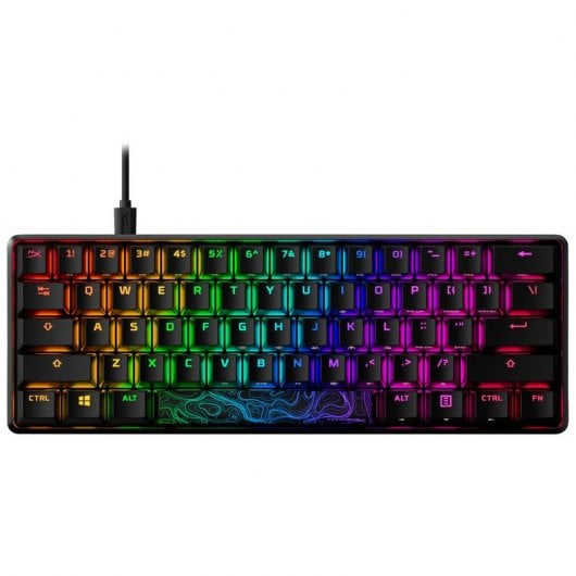 Tastiera da gioco meccanica HyperX Alloy Origins 60 RGB HX Rossa Inglese USA