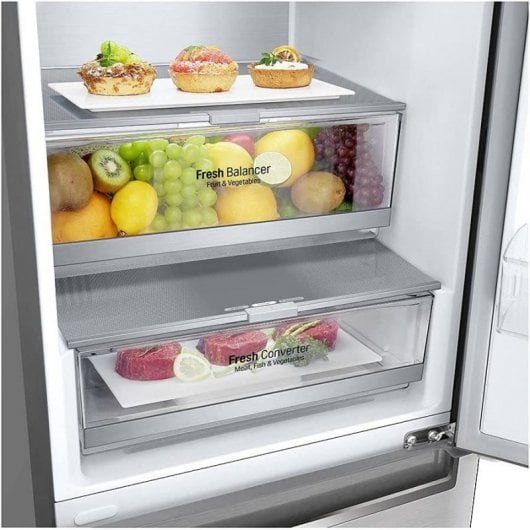LG GBB92STBAP Frigorífico Combi A Acero Inoxidable