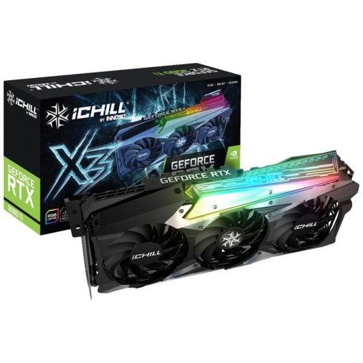 Carte Graphique Inno3D GeForce RTX 3080 Ti iChill X3 12GB GDDR6X
