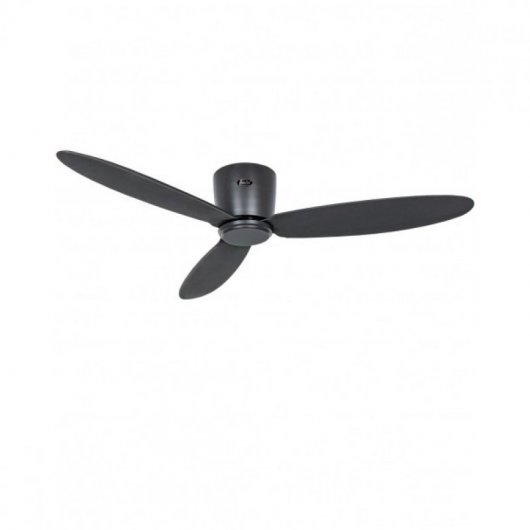 Casafan 313284 Eco Plano II Deckenventilator 132 cm 29 W Schwarz