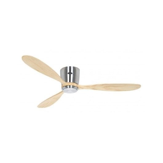 Ventilador de Teto CasaFan 313287 Eco Plano Wood 132cm 29W Branco Madeira