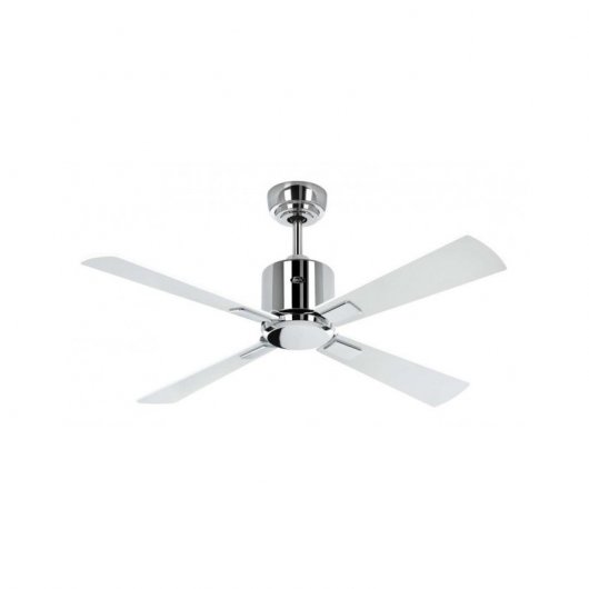 Casafan 948131 Eco Neo III 103cm 22W Ventilador de Techo Cromo Brillante/Gris Claro