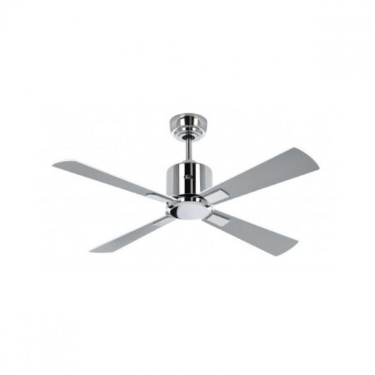 Casafan 948131 Eco Neo III 103cm 22W Ventilador de Techo Cromo Brillante/Gris Claro