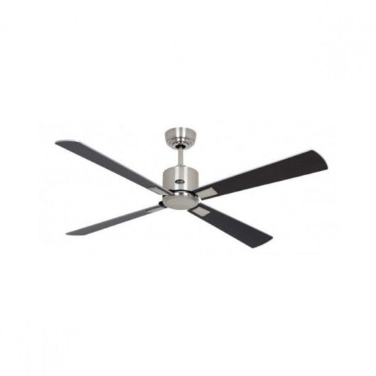 Casafan 942242 Deckenventilator Eco Neo III, 132 cm, 30 W, gebürstetes Chrom/Wenge oder Silber