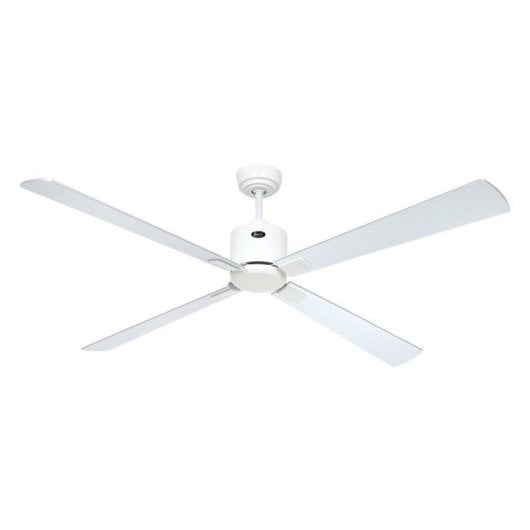 Deckenventilator CasaFan 943337 Eco Neo III 152 cm Weiß/Wengé/ Silber, leise, 27W