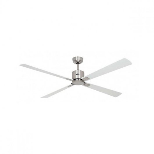 Casafan 942333 Deckenventilator Eco Neo III, Chrom, 152 cm, 35 W, gebürstet