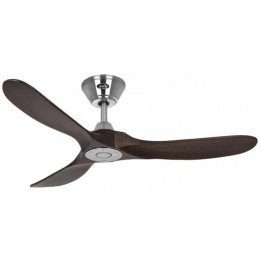 Ventilador de teto CasaFan 312215 Eco Genuino 122cm 7W madeira nogueira cromo