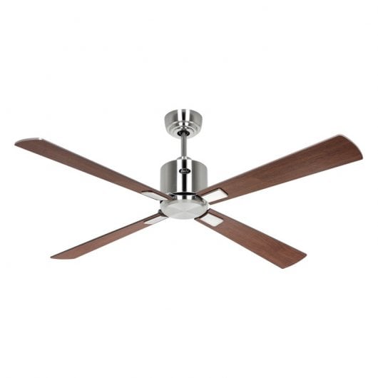 Casafan 942212 Deckenventilator Eco Neo III, 132 cm, 30 W, gebürstetes Chrom