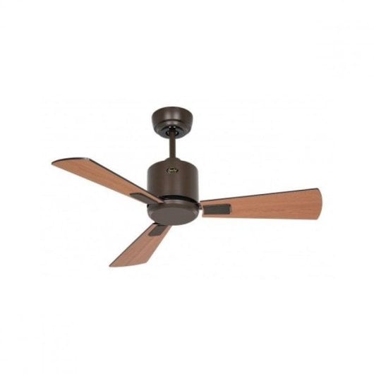 Ventilador de teto CasaFan Eco Neo III 92cm 8.3W 4 pás Preto/Teca