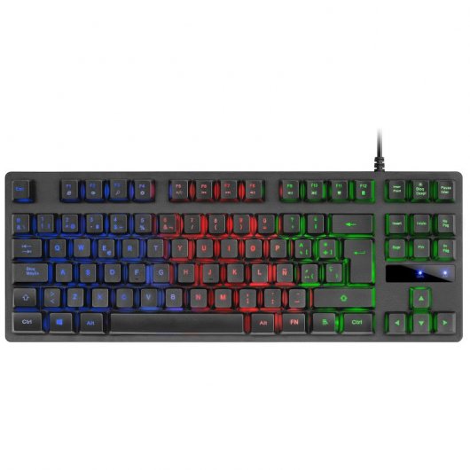 Mars Gaming MK02 Schwarze Tastatur H-Mech FRGB TKL