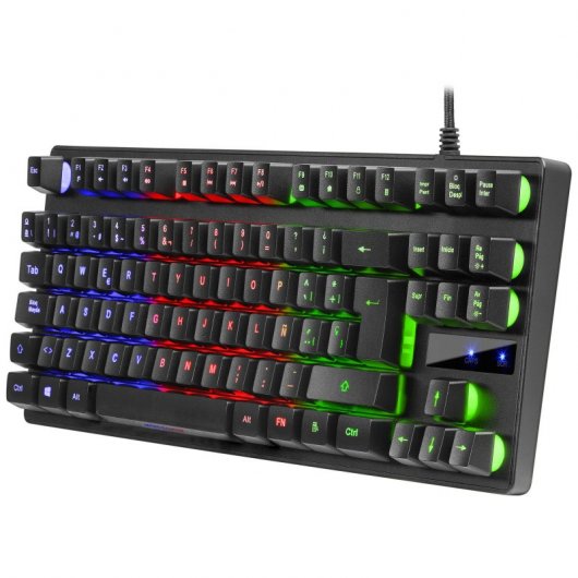 Mars Gaming MK02 Schwarze Tastatur H-Mech FRGB TKL