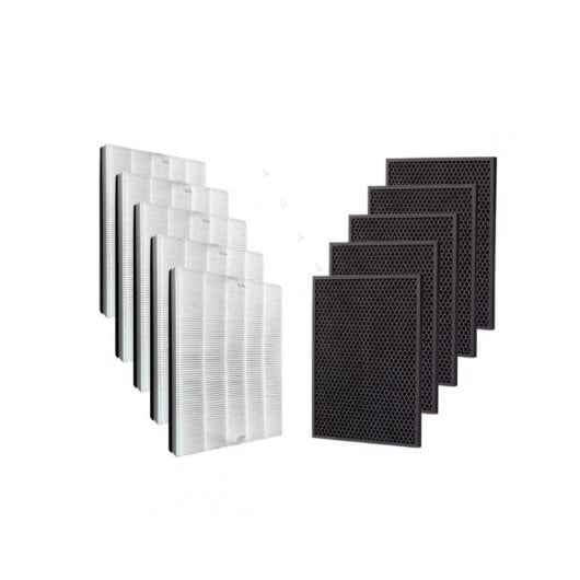 Filtro de Reposição Noaton Compatível Philips AC2889 AC2887 AC2882 AC3829/10 HEPA e Carvão