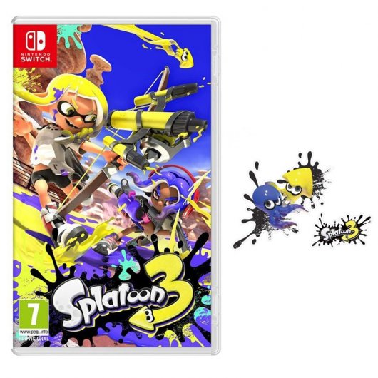 Splatoon 3 Nintendo Switch + Regalo Parche