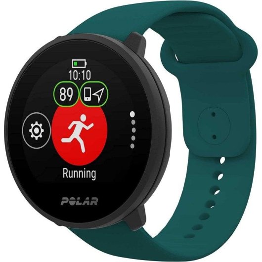 Polar Unite Bluetooth GPS 43mm Negro Correa Teal S/L Resistente al Agua WR30