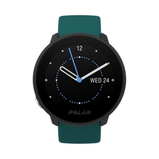 Polar Unite Bluetooth GPS 43mm Negro Correa Teal S/L Resistente al Agua WR30