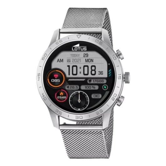 Lotus Smartime 50047/1 Bluetooth 44mm Display Digitale Argento Acciaio Inox IP67