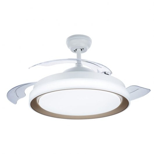 Philips Lighting Bliss Ventilador Teto com Luz LED e Comando 106cm
