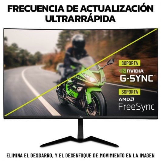 Yeyian Sigurd Series 2503 23,8" LED FullHD 200Hz FreeSync/G-Sync Incurvé
