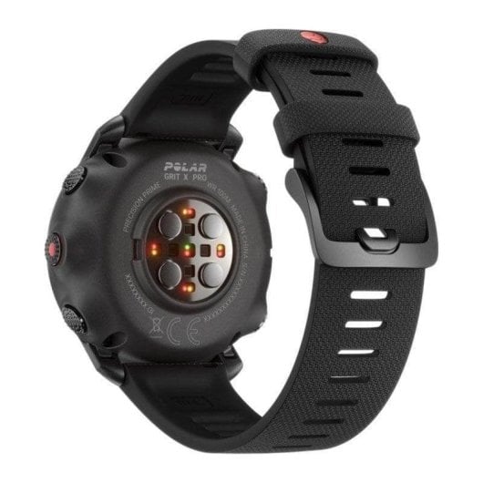 Polar Grit X Pro Titan Bluetooth GPS 47mm MIP Schwarz M/L Wasserdicht 100m Barometer Kompass