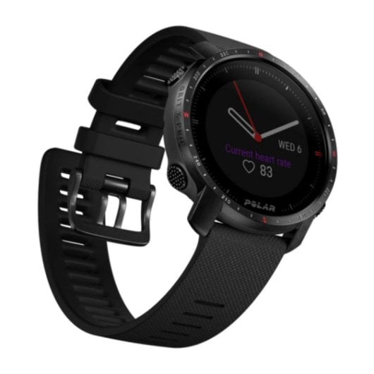 Polar Grit X Pro Titan Bluetooth GPS GLONASS Galileo QZSS 47mm MIP Nero M/L Resistente all'Acqua 100m
