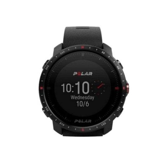 Polar Grit X Pro Titan Bluetooth GPS 47mm MIP Schwarz M/L Wasserdicht 100m Barometer Kompass