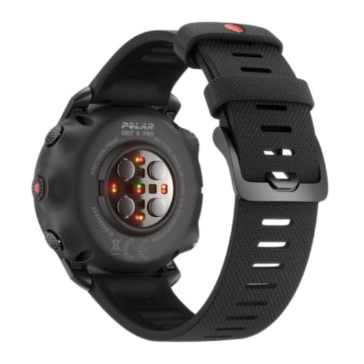 Polar Grit X Pro Titan Bluetooth GPS GLONASS Galileo QZSS 47mm MIP Nero M/L Resistente all'Acqua 100m
