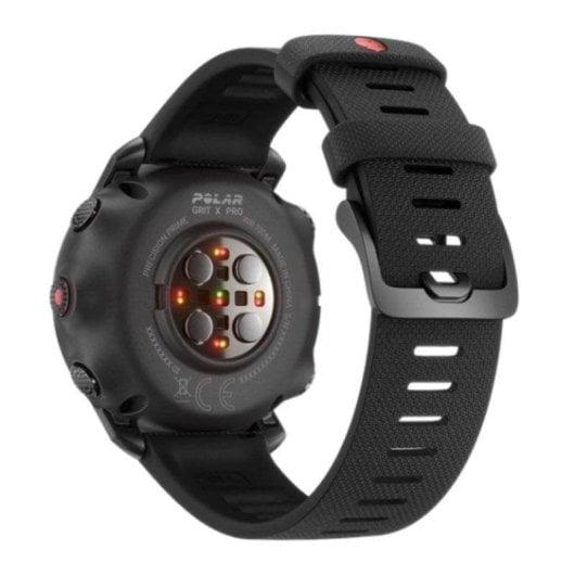 Polar Grit X Pro Titan Bluetooth GPS 47mm MIP Schwarz M/L Wasserdicht 100m Barometer Kompass