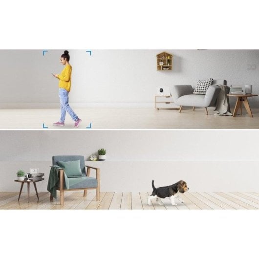 Überwachungskamera Nivian NVS-IPC-I5 2K Nachtsicht Innen KI-Sprachsteuerung Zwei-Wege-Audio