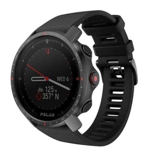 Polar Grit X Pro Bluetooth GPS MIP 1,2" Negro Correa M/L Resistente al agua 100 m