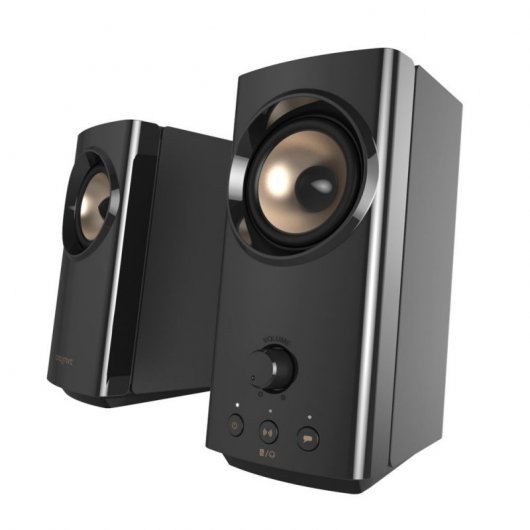 Creative T60 Altifalantes 2.0 30W Pretos