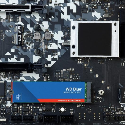Disco SSD Sandisk Blue SA510 M.2 1TB SATA 6 Gbit/s prestazioni elevate
