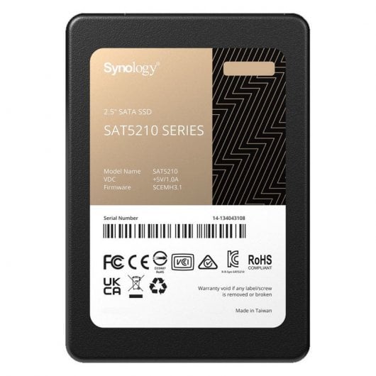 Synology SAT5210 480 GB SSD 2,5 Zoll SATA 3