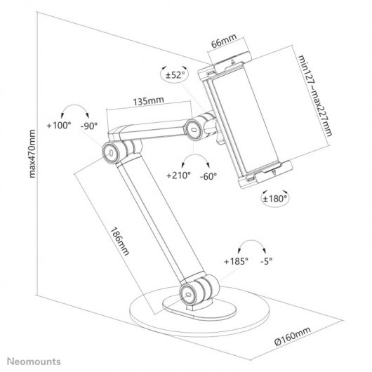 Neomounts Support de tablette