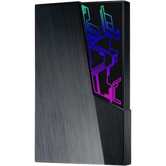 ASUS FX Gaming EHD-A2T RGB Disco Duro Externo 2TB USB 3.1 Negro