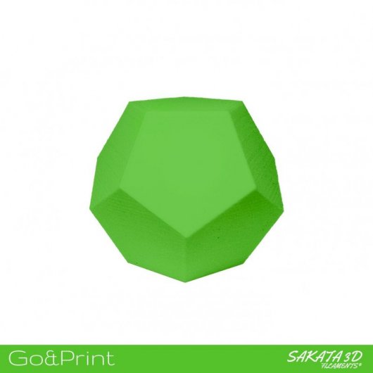 Sakata 3D Bobina de Filamento GO&PRINT 1.75mm Verde 1Kg