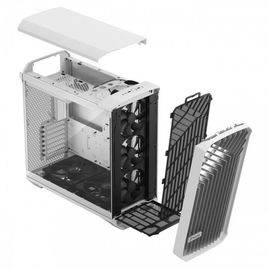 Fractal Design Torrent Verre Trempé USB-C Blanc