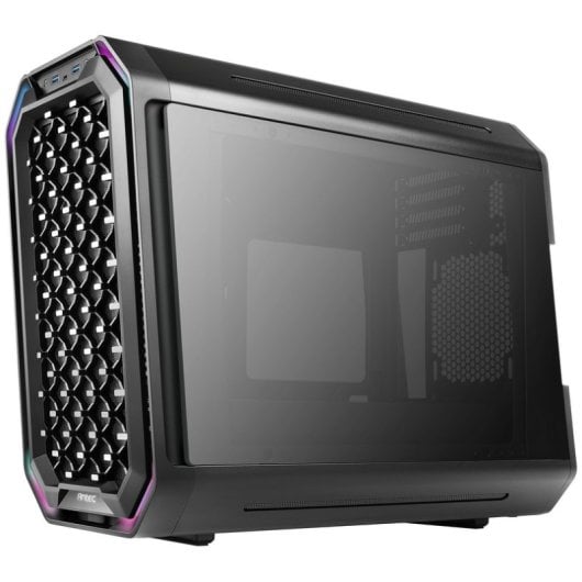 Antec Dark Cube in vetro temperato USB-C Nero