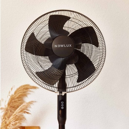 Newlux Smart W1050 Ventilador de Pie 3 en 1 50W Negro