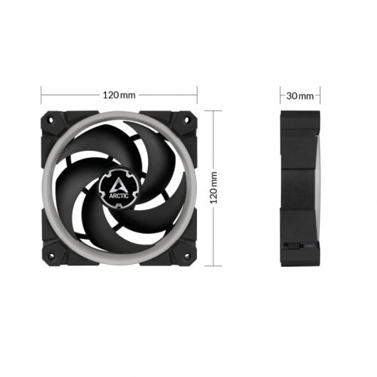 Kit Arctic BioniX P120 A-RGB 3 ventilateurs 120 mm