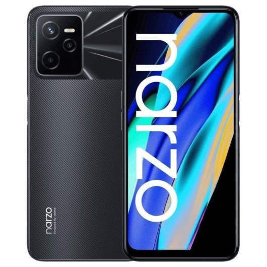 Realme Narzo 50A Prime 4G 4GB 64GB 6.6" Negro
