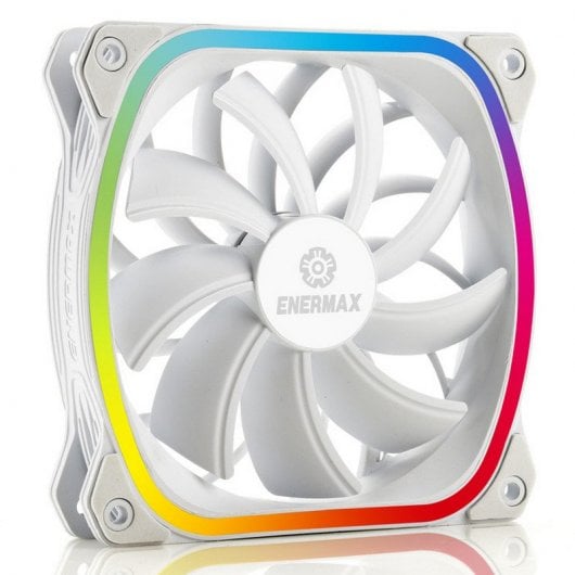 Enermax SquA RGB Kit 3 Ventiladores 120mm Blancos