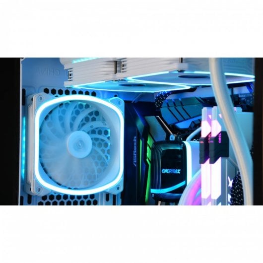 Enermax SquA RGB Kit 3 Ventiladores 120mm Blancos