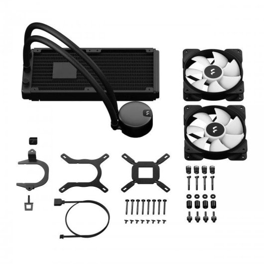 Flüssigkeitskühlung Fractal Lumen S24 RGB 240mm 2 Lüfter LED