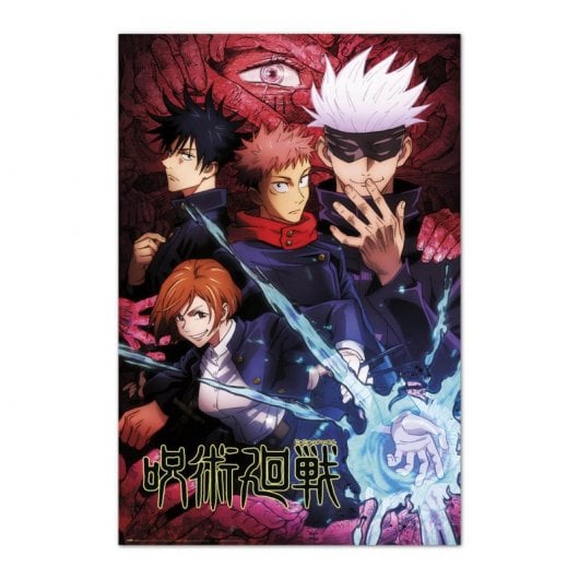 Erik Editores Jujutsu Kaisen Jujutsu High Poster 91.5x61 Cm
