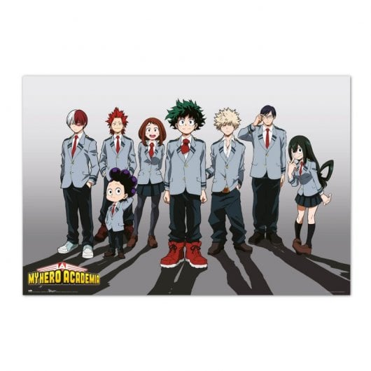 Erik Editores My Hero Academia Uniform Version Poster 91.5x61 Cm